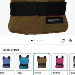 Kids Brown Cooling Vest